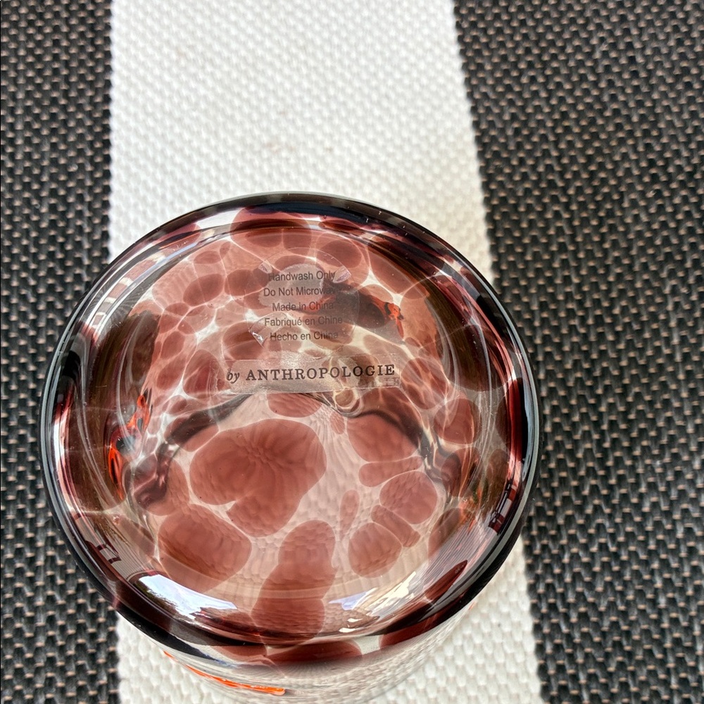 3- Anthropologie Black and Orange 'Boo!' Candle Holders - Picture 3 of 3
